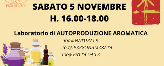 Laboratorio di autoproduzione aromatica