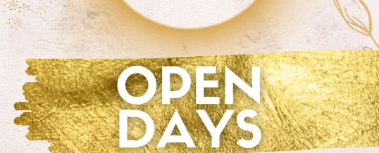 OPEN DAYS