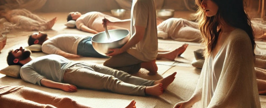 BAGNO SONORO NATALIZIO con CAMPANE DI CRISTALLO